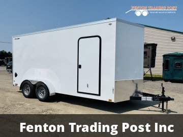 Legend 7x18 Cyclone (16' Box + 2' V-Nose) - 7X18STVTA35 Enclosed Cargo