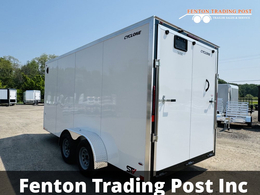 Legend 7x18 Cyclone (16' Box + 2' V-Nose) - 7X18STVTA35 Enclosed Cargo