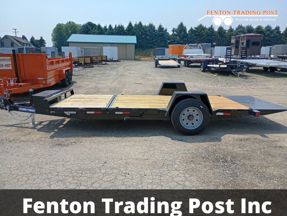 Sure-Trac 6.5x12+4 (12' Tilt + 4' Front Platform) 10K Tilt Equipment - ST78124SATE-B-100 Equipment