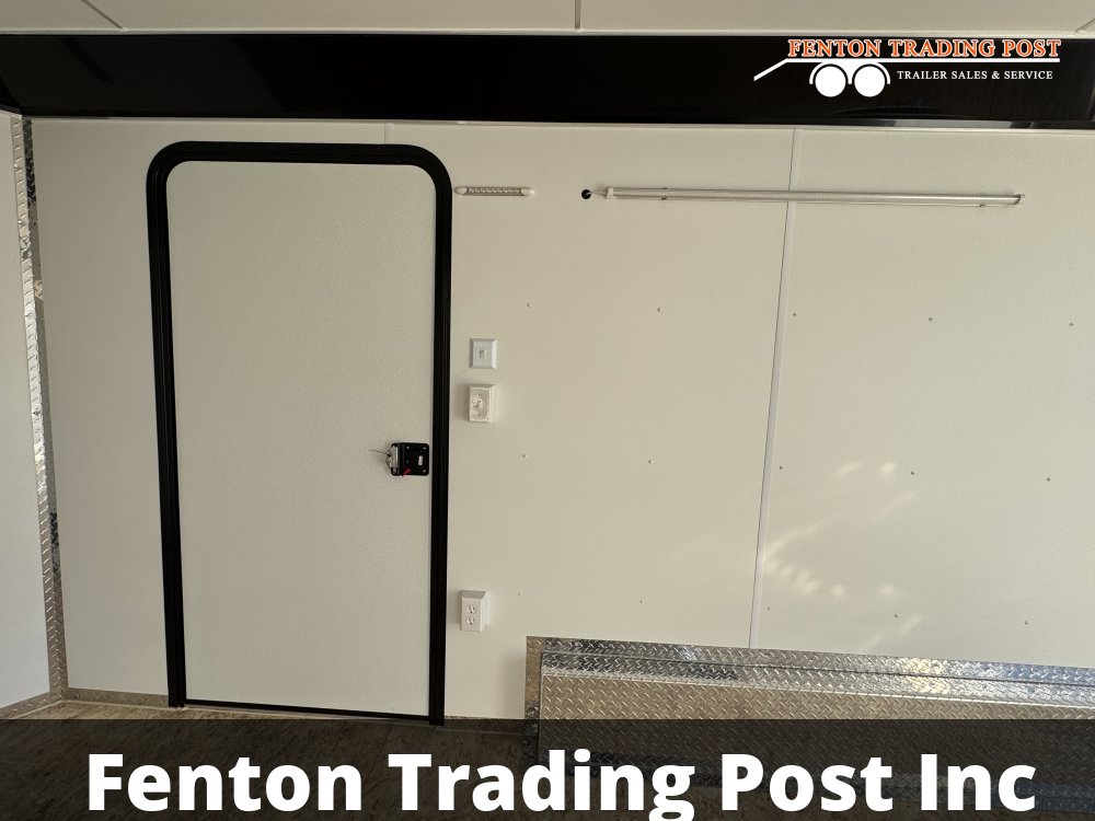 Legend 8x19 Deluxe V-Nose (8x16' Box + 3' V-Nose) - 8X19DVNTA35 Enclosed Cargo