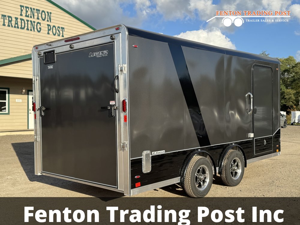 Legend 8x19 Deluxe V-Nose (8x16' Box + 3' V-Nose) - 8X19DVNTA35 Enclosed Cargo