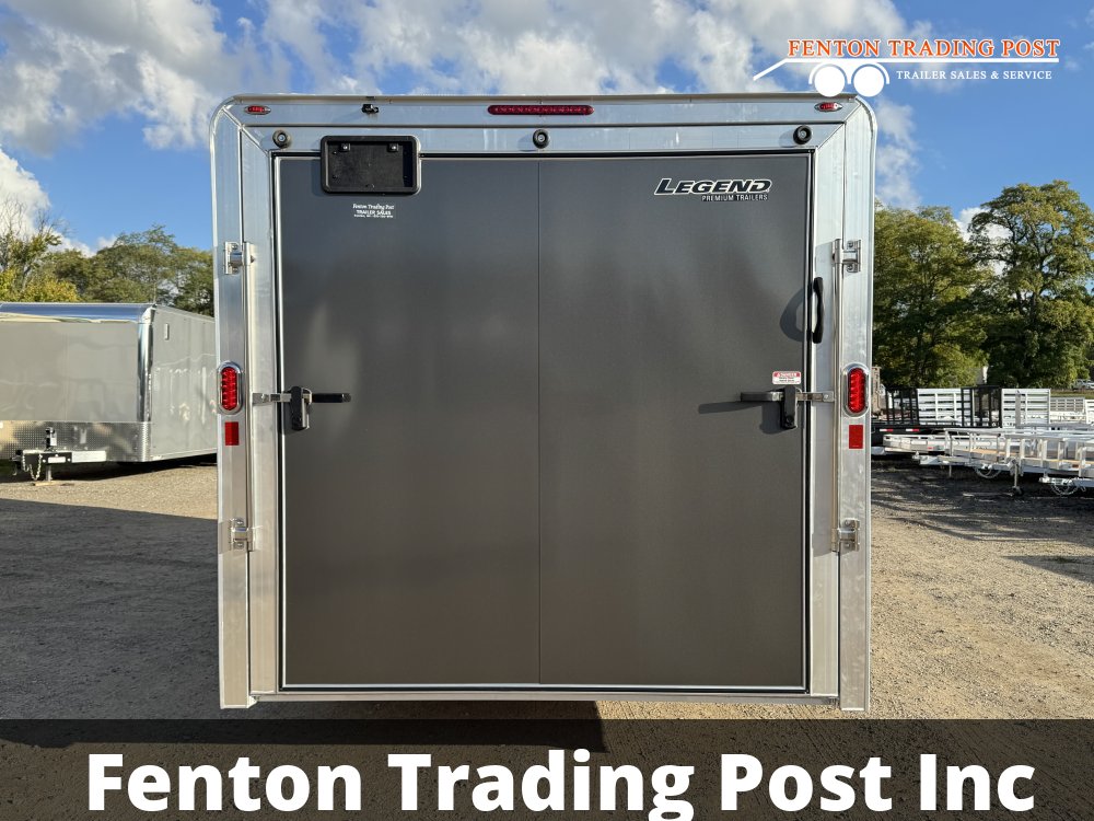 Legend 8x19 Deluxe V-Nose (8x16' Box + 3' V-Nose) - 8X19DVNTA35 Enclosed Cargo