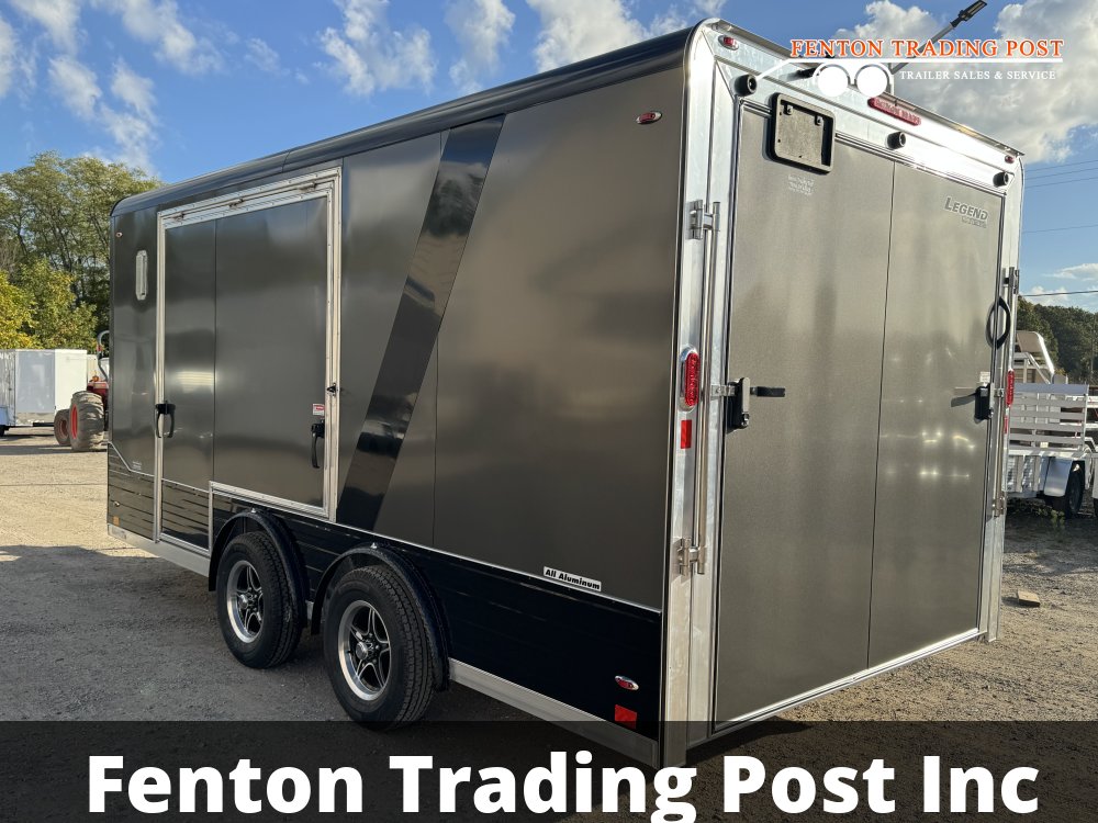 Legend 8x19 Deluxe V-Nose (8x16' Box + 3' V-Nose) - 8X19DVNTA35 Enclosed Cargo
