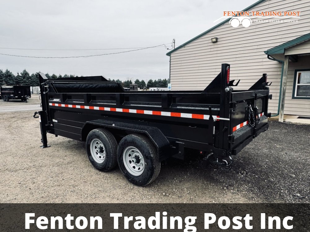 Sure-Trac 7x14 14K Telescopic Gooseneck Dump - ST8214TLDD-GN-140 Dump