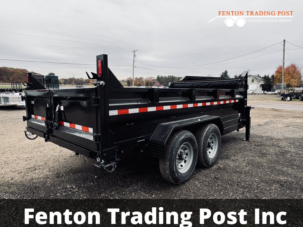 Sure-Trac 7x14 14K Telescopic Gooseneck Dump - ST8214TLDD-GN-140 Dump