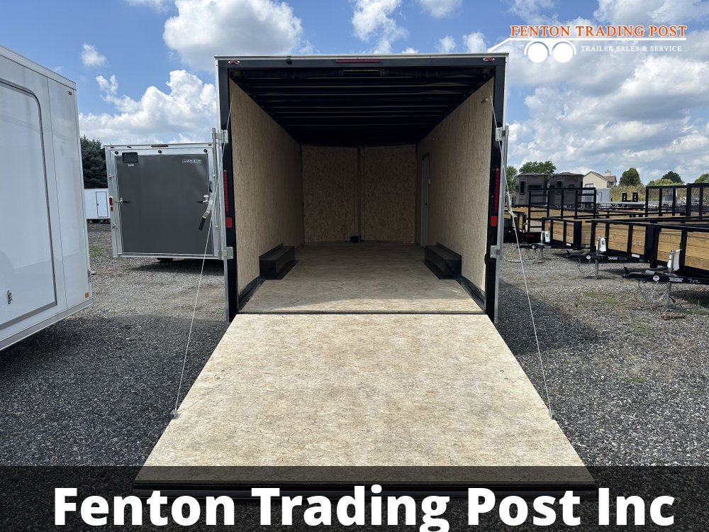 Legend 8.5x22 10K Cyclone (8.5x20' Box + 2' V-Nose) - 8.5X22STVTA52 Enclosed Car Hauler