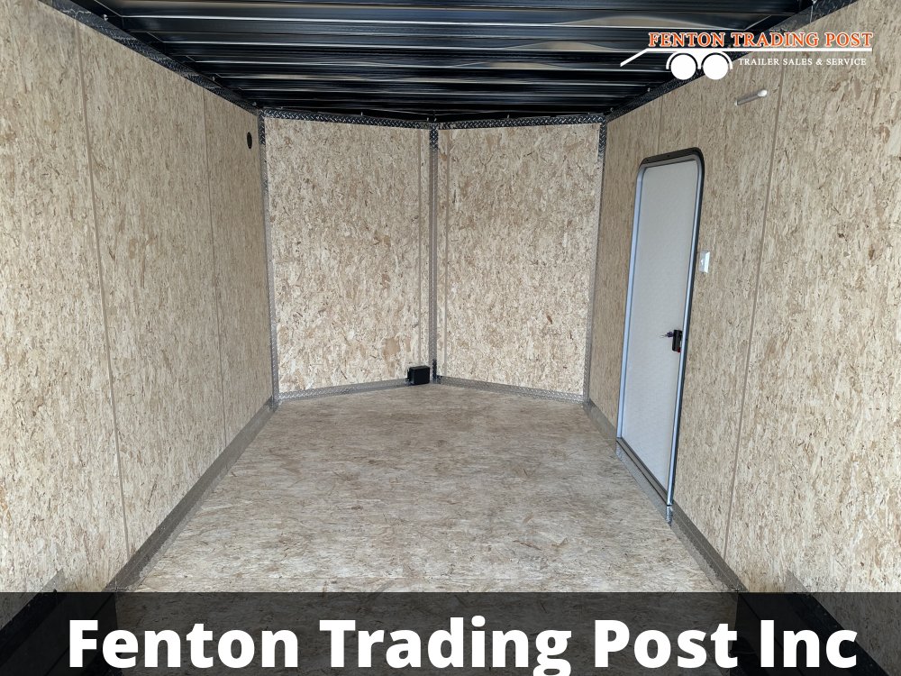 Legend 8.5x22 10K Cyclone (8.5x20' Box + 2' V-Nose) - 8.5X22STVTA52 Enclosed Car Hauler
