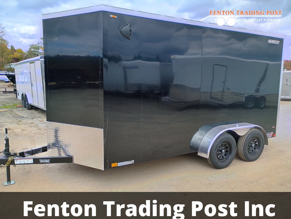 Legend 7x16 Cyclone (7x14' Box + 2' V-Nose) - STV7X16TA35 Enclosed Cargo