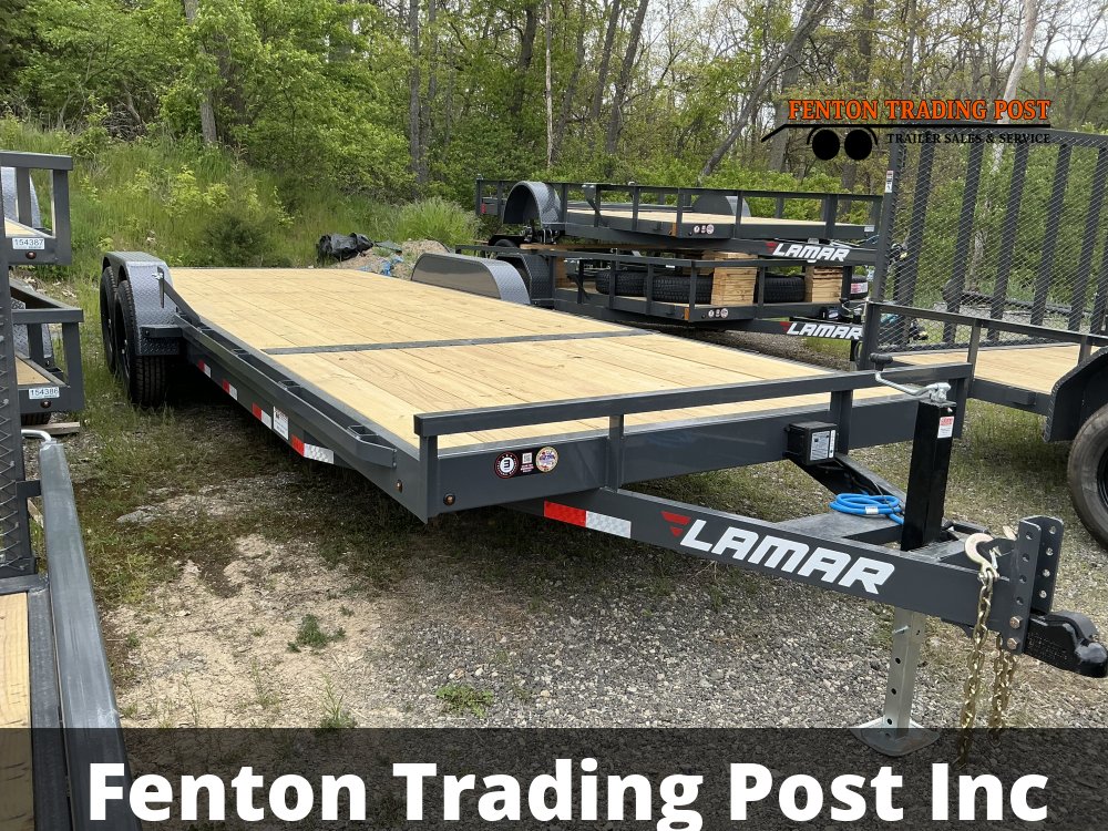 Lamar CC832425 - 7x24 10K Flatbed Car Hauler