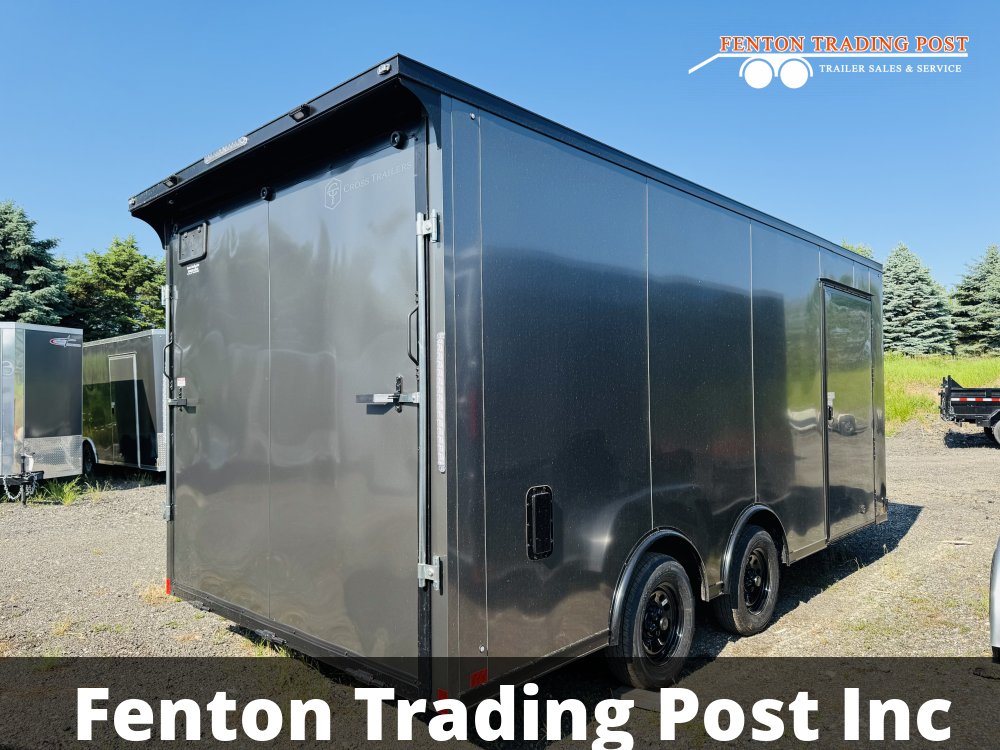 Cross 8.5x18 - 818TA-ALPHA Enclosed Car Hauler