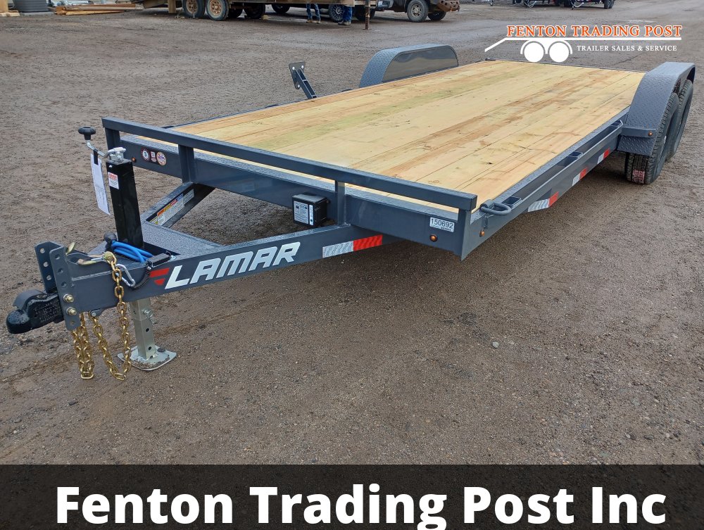 Lamar CC832025 - 7x20 10K Flatbed Car Hauler