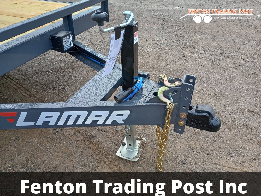 Lamar CC832025 - 7x20 10K Flatbed Car Hauler