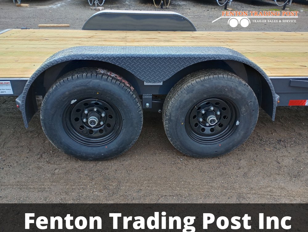 Lamar CC832025 - 7x20 10K Flatbed Car Hauler