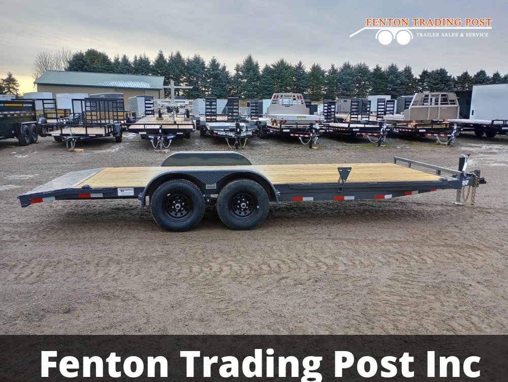 Lamar CC832025 - 7x20 10K Flatbed Car Hauler