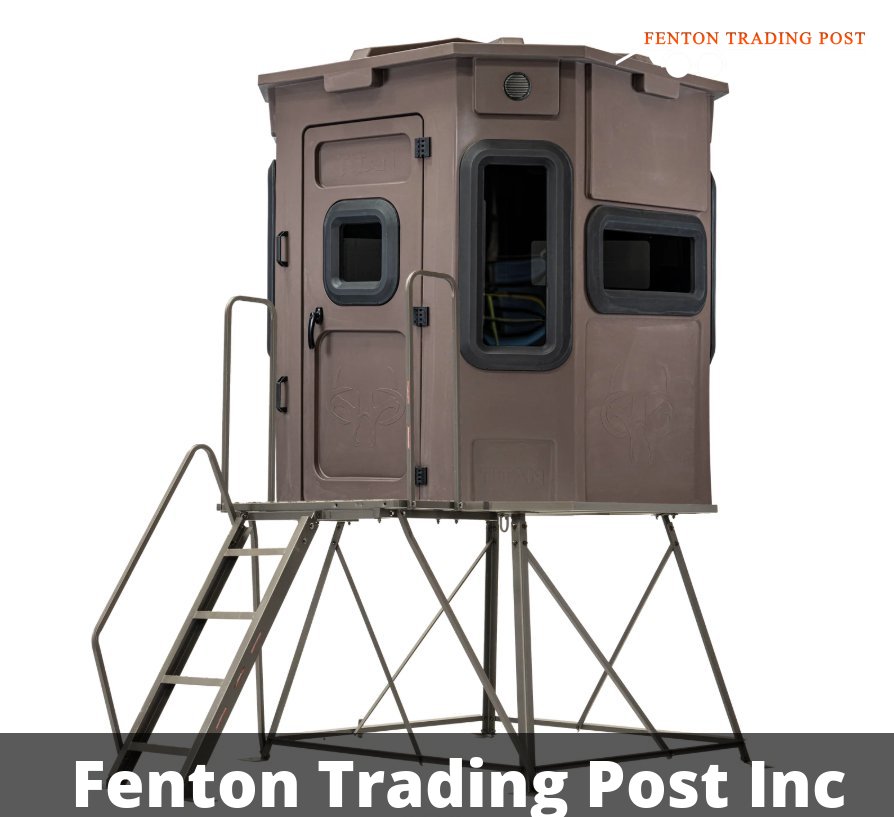 TITAN PRO BLIND COMBO - BROWN - 4 FT TOWER