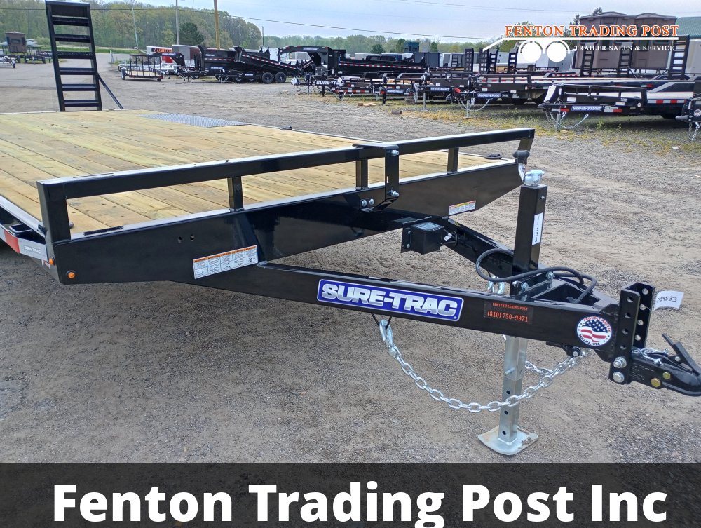 Sure-Trac 8.5x17+3 10K Deckover - ST102173TDO2A-B-100 Deckover Equipment