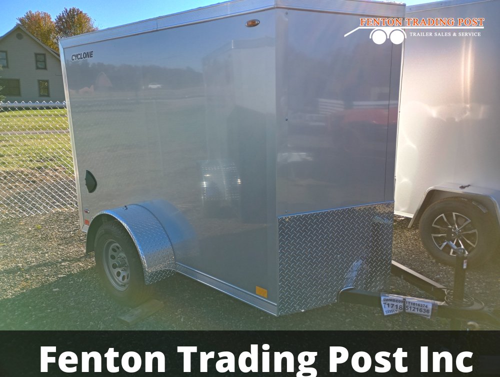 Legend 5x9 Cyclone (5x8' Box + 1' V-Nose) - 5X9STVSA30 Enclosed Cargo