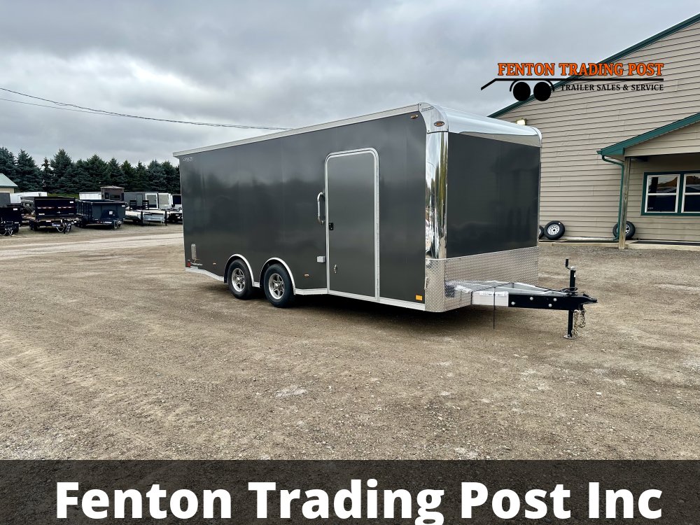 Legend 8.5X20TMRTA52 - 8.5x20 10K Trailmaster Race Enclosed Car Hauler