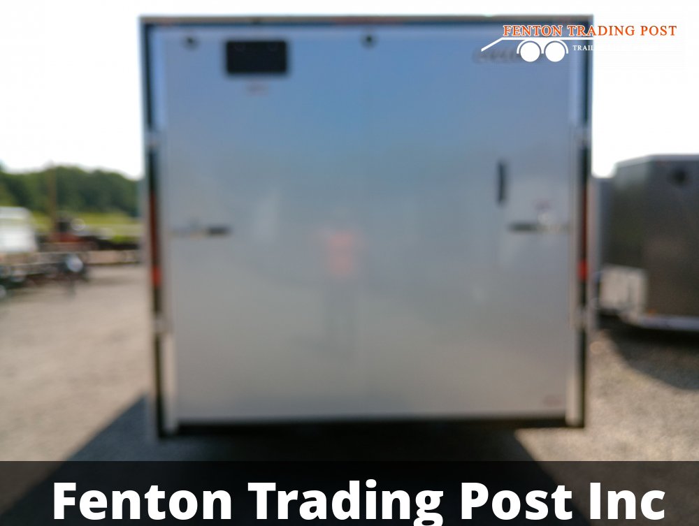 Legend 8.5x26 10K Cyclone (8.5x24' Box + 2' V-Nose) - 8.5X26STVTA52 Enclosed Car Hauler
