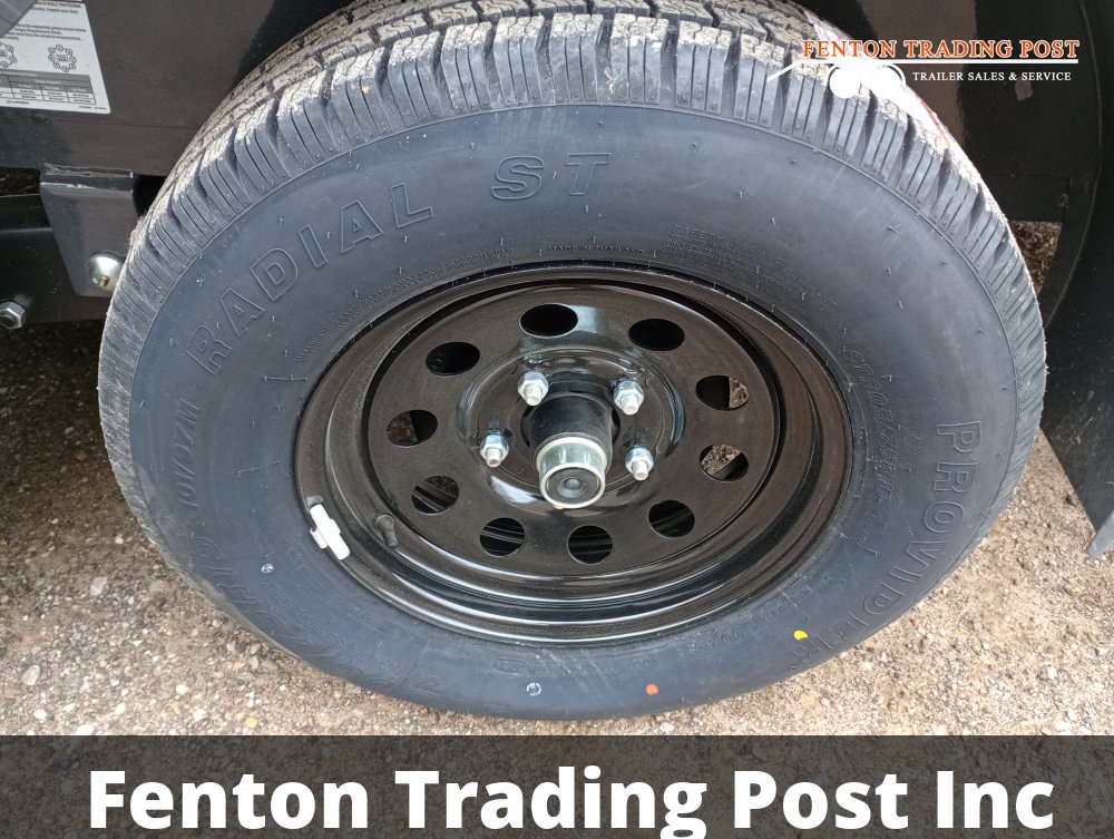 Lamar CE831823 - 7x18 7K Flatbed Car Hauler