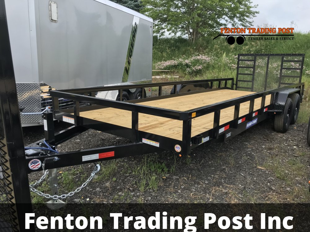 Sure-Trac STUTT8222-BP-100 - 7x22 10K Tube Top Utility with Beavertail