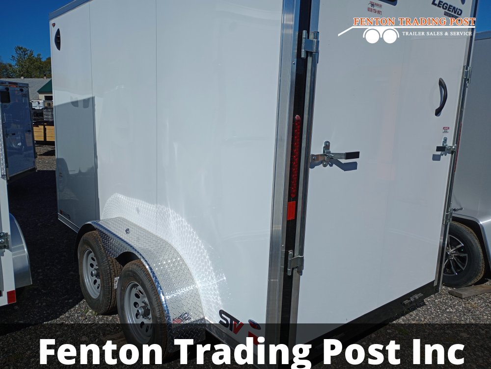 Legend 6x13 7K Cyclone (6x12' Box + 1' V-Nose) - STV6X13TA35 Enclosed Cargo