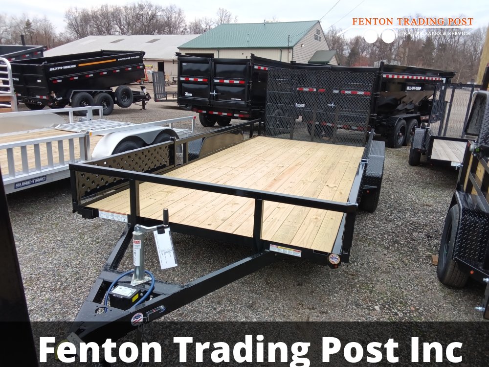 Sure-Trac STUTA8216-BP-070 - 7x16 Tube Top ATV