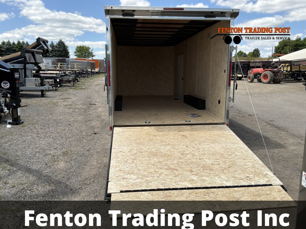 Cargo Express 8.5x20 EX DLX Flat Top V-Nose 10K Enclosed Car Hauler