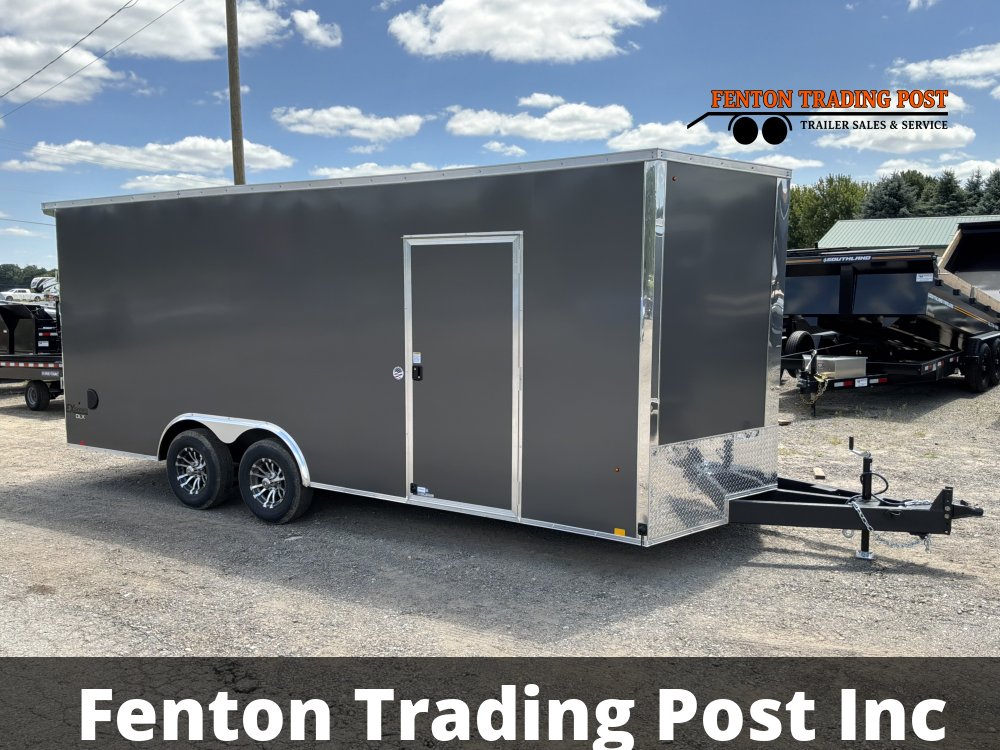Cargo Express 8.5x20 EX DLX Flat Top V-Nose 10K Enclosed Car Hauler