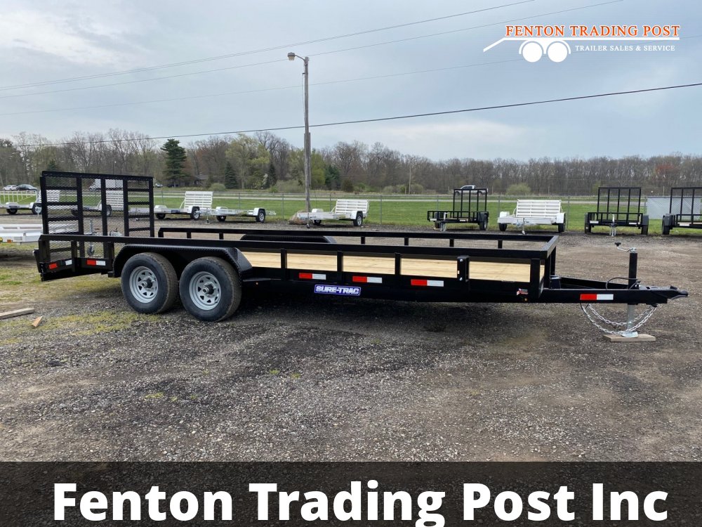 Sure-Trac 7x20 10K Tube Top - STUTT8220-BP-100 Utility with Beavertail