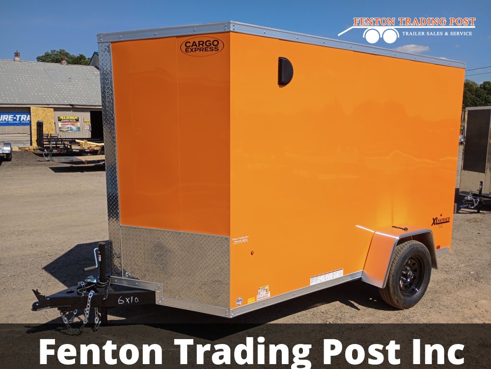 Cargo Express 6x10 XL SE Flat Top V-Nose Enclosed Cargo