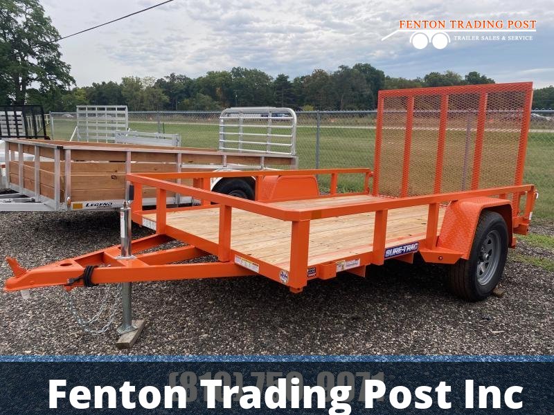 RENTAL Sure-Trac 6x10 Tube Top Utility Trailer - ST7210TA-B-030 Utility