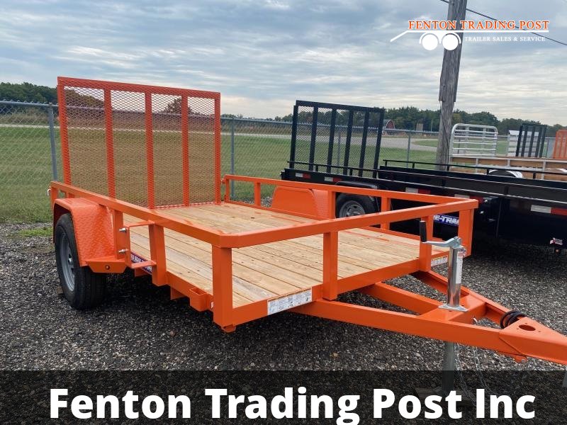 RENTAL Sure-Trac 6x10 Tube Top Utility Trailer - ST7210TA-B-030 Utility