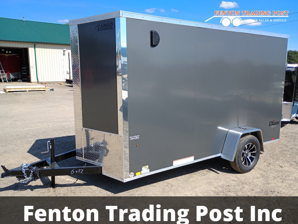 Cargo Express 6x12 EX DLX Flat Top V-Nose Enclosed Cargo