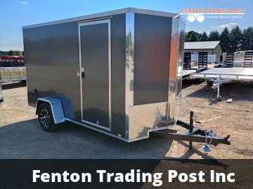 Cargo Express 6x12 EX DLX Flat Top V-Nose Enclosed Cargo