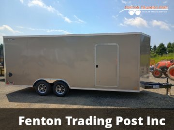 Legend 8.5x22 10K Cyclone (8.5x20' Box + 2' V-Nose) - 8.5X22STVTA52 Enclosed Car Hauler