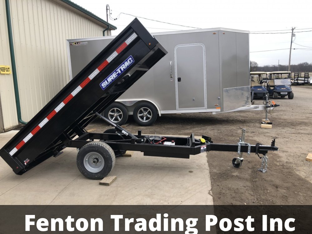 Sure-Trac ST5408D-B - 4.5x8 Utility Dump