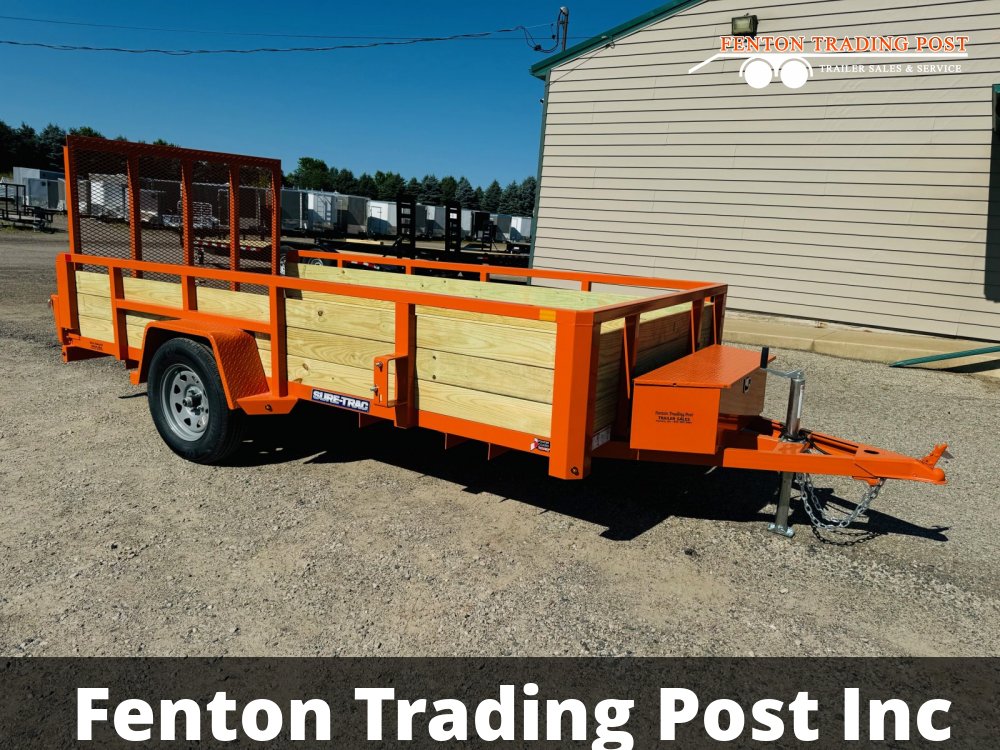 RENTAL Sure-Trac 6x12 3-Board High Side Utility Trailer - ST7212HST-B-030 Utility