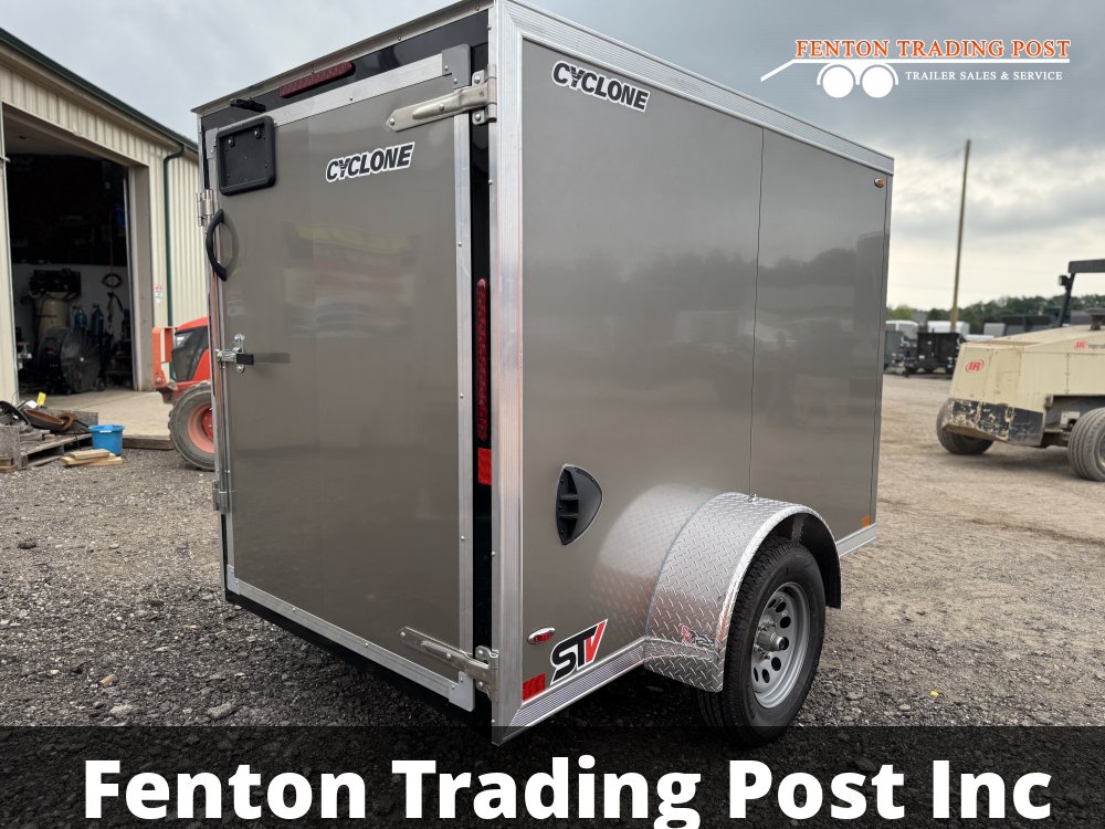 Legend 5x9 Cyclone (5x8' Box + 1' V-Nose) - 5X9STVSA30 Enclosed Cargo