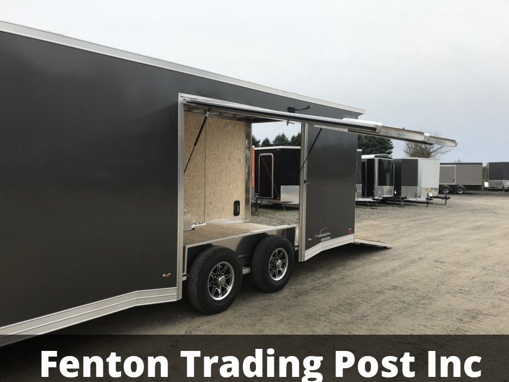 Legend 8.5X24TMRTA52 - 8.5x24 10K Trailmaster Race Enclosed Car Hauler