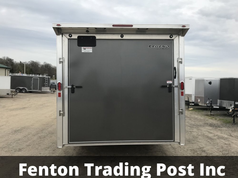 Legend 8.5X24TMRTA52 - 8.5x24 10K Trailmaster Race Enclosed Car Hauler