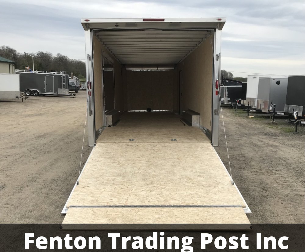 Legend 8.5X24TMRTA52 - 8.5x24 10K Trailmaster Race Enclosed Car Hauler