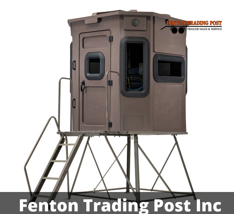TITAN PRO BLIND COMBO - BROWN - 4 FT TOWER