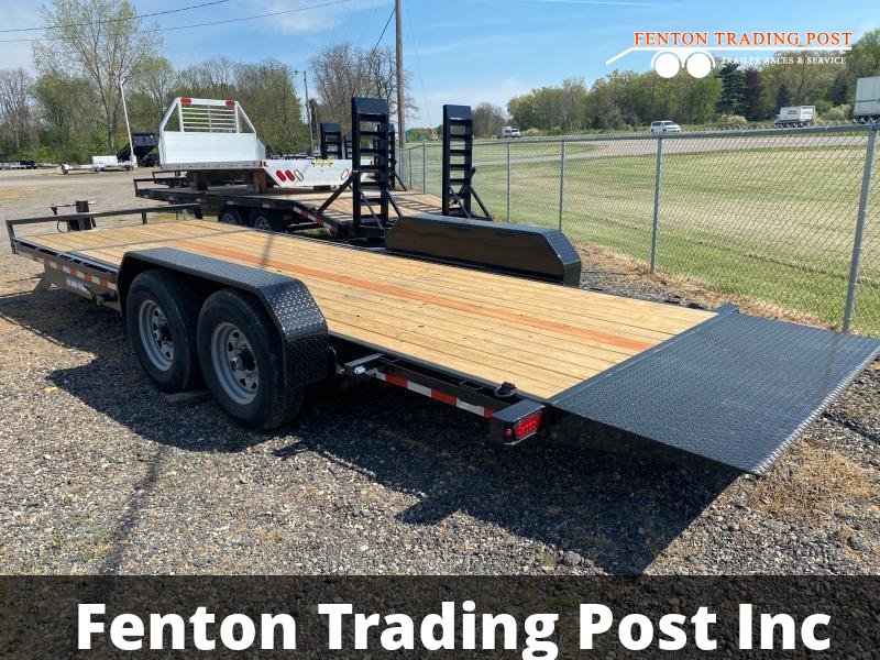 Sure-Trac 7x22 (18+4) 14K Tilt Bed Equipment Trailer - ST8222TBE-B-140 Equipment