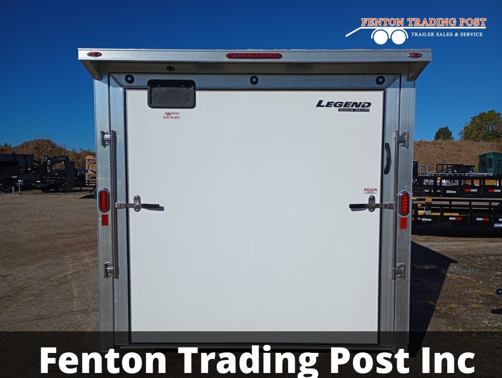 Legend 8x19 Flat-Top V-Nose (8x16' Box + 3' V-Nose) - 8X19FTVTA35 Enclosed Cargo