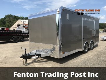 Legend 8.5X20TMRTA52 - 8.5x20 10K Trailmaster Race Enclosed Car Hauler