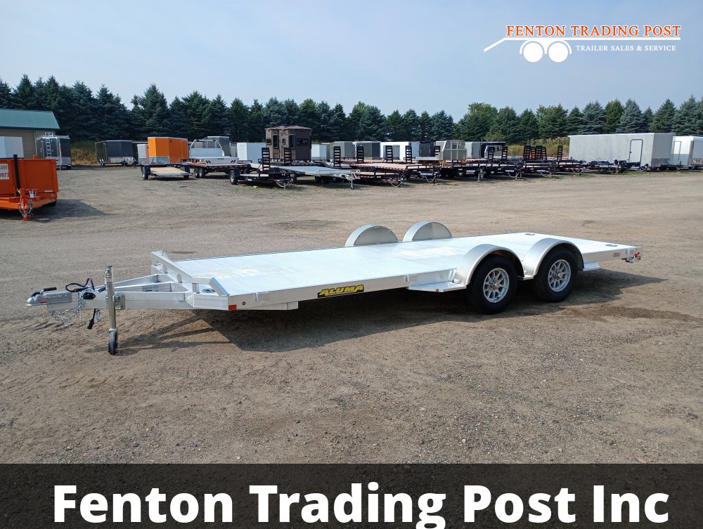 Aluma 8220TA-EL-R-RTD Flatbed Car Hauler
