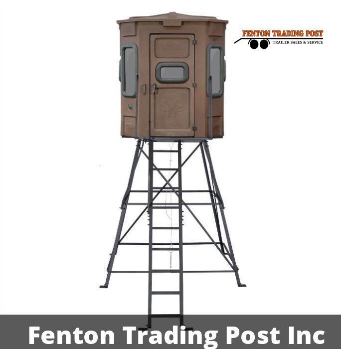 TITAN PRO BLIND COMBO - BROWN - 8 FT TOWER