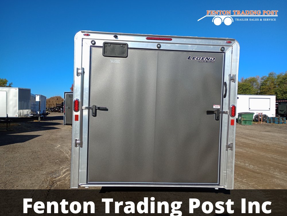 Legend 8x17 Deluxe V-Nose (8x14' Box + 3' V-Nose) - 8X17DVNTA35 Enclosed Cargo