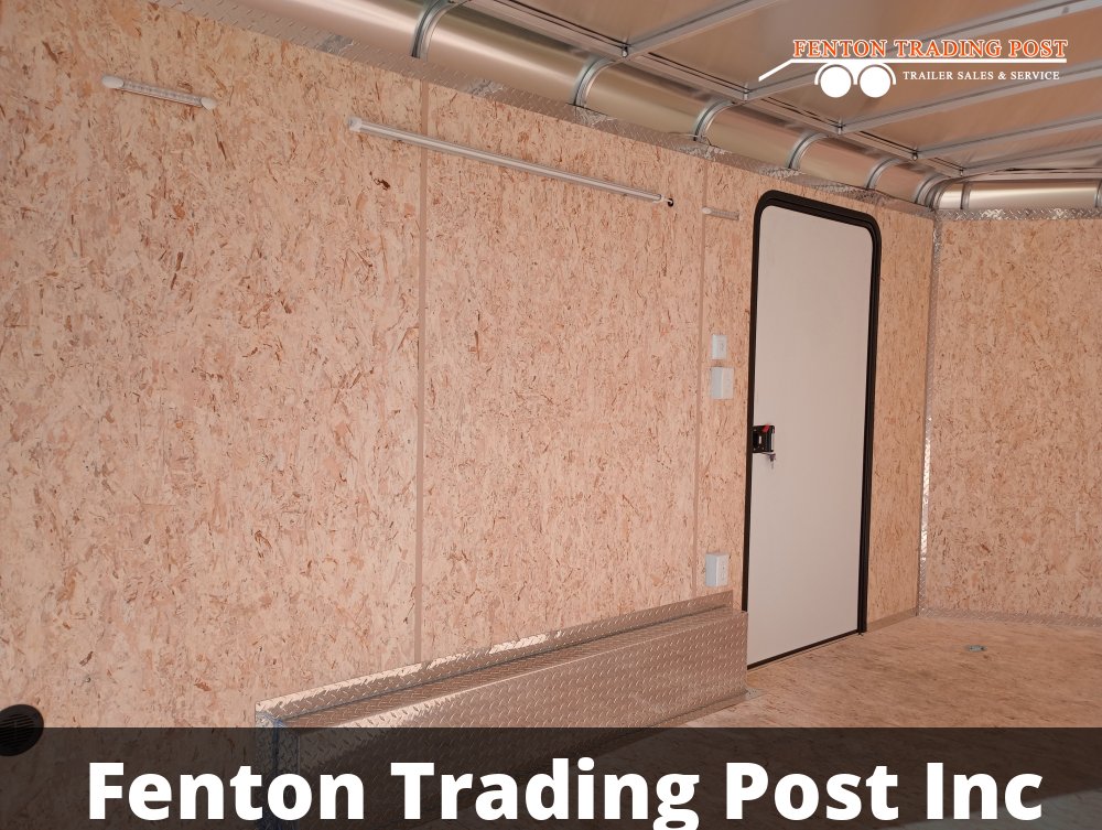 Legend 8x17 Deluxe V-Nose (8x14' Box + 3' V-Nose) - 8X17DVNTA35 Enclosed Cargo